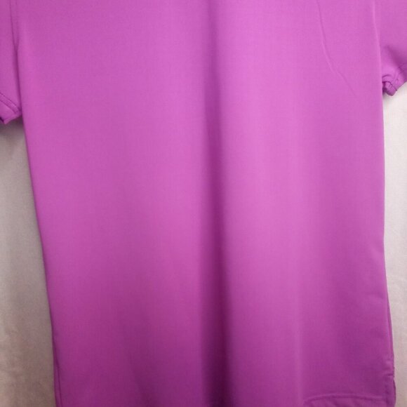 The Open 147th Carnoustie Polo Shirt S Women Short Sleeve Golf Active Purple - Picture 13 of 15